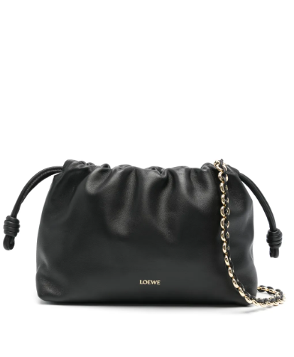Flamenco leather shoulder bag